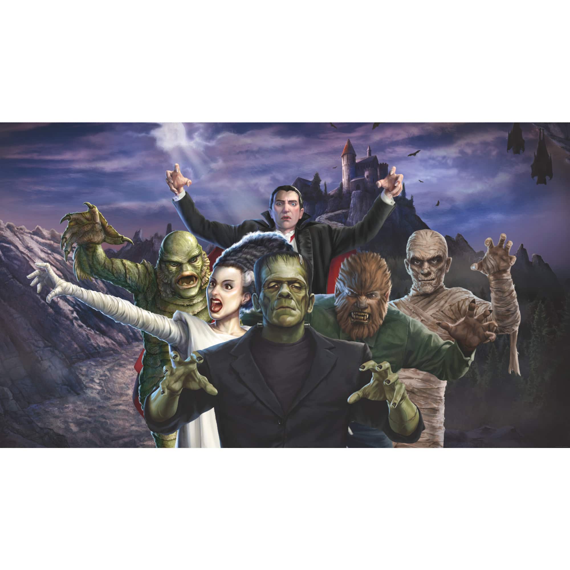 RoomMates Universal Studios Iconic Monsters Mural